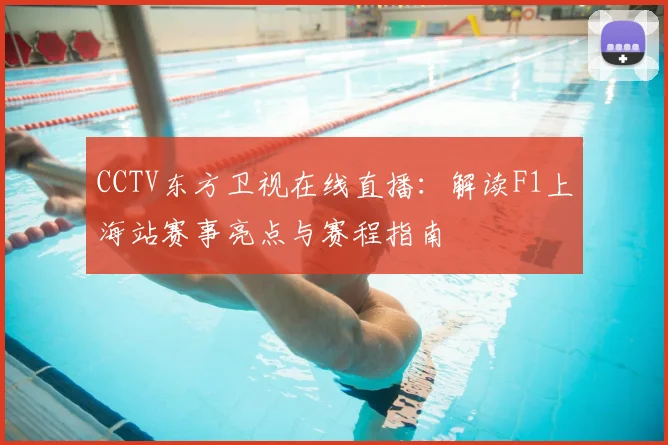 CCTV东方卫视在线直播：解读F1上海站赛事亮点与赛程指南