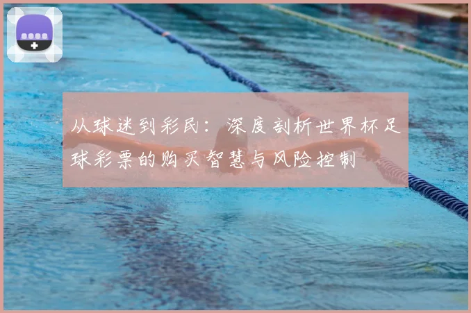 从球迷到彩民：深度剖析世界杯足球彩票的购买智慧与风险控制